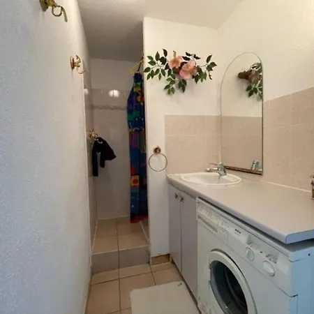 T2 Avec Piscine Et Garage Au Centre-plage D'argeles-sur-mer - Fr-1-388-212